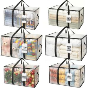 Clear Storage Bags For Clutter