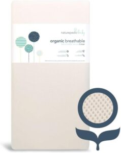 Naturepedic Organic Breathable 2-Stage Crib Mattress