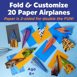 Creativity for Kids Paper Airplane Squadron