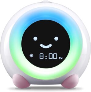LittleHippo Mella: Kids Alarm Clock, Ready to Rise Children’s Sleep Trainer, Night Light, Sound…