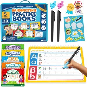 Magic Grooved Writing Practice for Kids Age 3-5