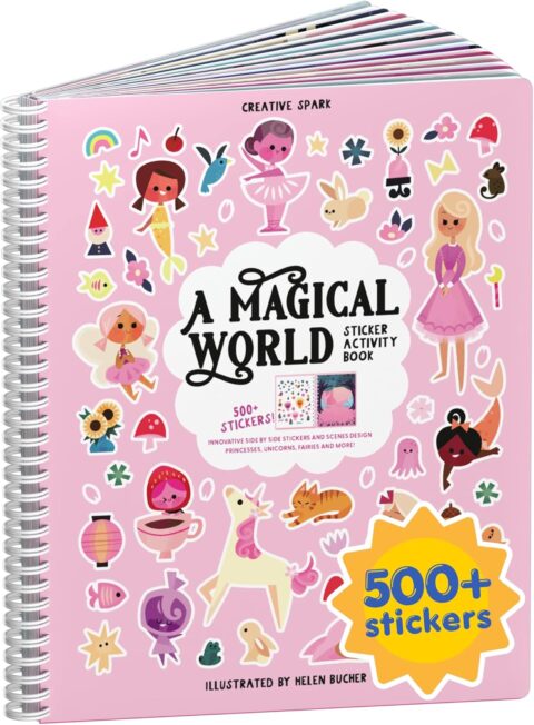 Cupkin A Magical World sticker activity book