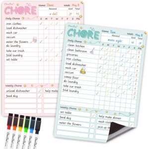 Magnetic Dry Erase Chore Chart