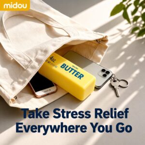 Midou Slow Rising Dumpling Squishy Butter Squeeze Toy Sensory Stress Relief Squishies Soft &…