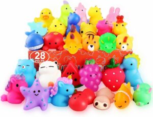 nobasco Squishies, 28 Pack Mochi Squishy Toys