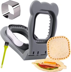 Uncrustables Sandwich Maker Sealer Cutter, Crustless Sandwich Cutter, PB&J Uncrustable Maker