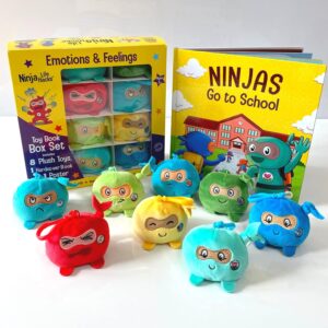 Ninja Life Hacks Emotions and Feelings Toy Book Box Gift Set