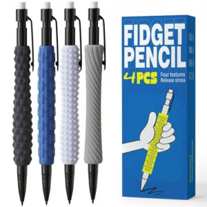 4-in-1 Silent Fidget Pencil Sensory Focus Tool for Stress Relief