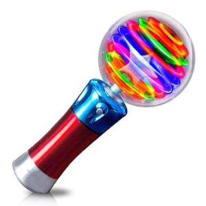 ArtCreativity Spinning Light Up Toy Wand Magic Ball with LED Lights
