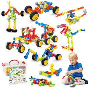 Huaker STEM Building Toys for 3 4 5 6 7 8 Year Old Boys Girls