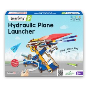 Smartivity 2in1 Hydraulic Aeroplane & Dart Launcher for Kids 6-14 |