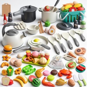 130Pcs Kitchen Playset