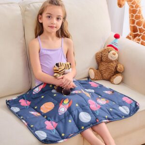yescool Weighted Lap Pad 2 Pounds Weighted Lap Blanket