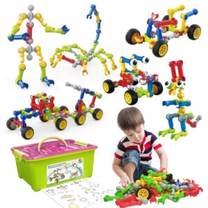 Huaker STEM Building Toys for 3 4 5 6 7 8 Year Old Boys Girls