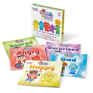 hand2mind Feelings Family Core Emotions Book Set