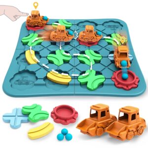 Bonitoto STEM Board Game Logical Road Builder Maze Toy for Kids