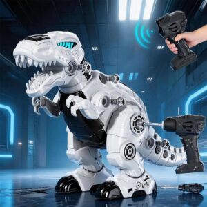 Remote Control & Take Apart Dinosaur Toy for Kids