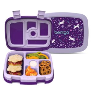 Bentgo Kids Prints Leak-Proof 5-Compartment Bento-Style Kids Lunch