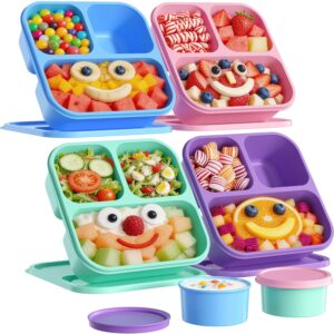 Canfanni 4 Pcs Bento Box Set