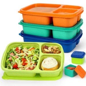 Caperci Bento Lunch Box Containers for Adults & Kids