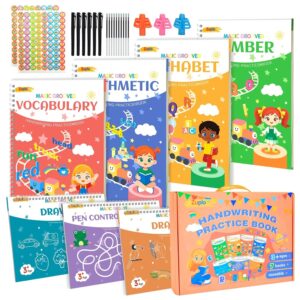 Magic Grooved Writing Practice for Kids Ages 3-8