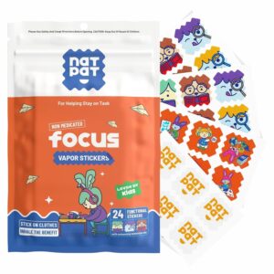 NATPAT Focus Patch Focus Enhancing Stickers for Kids and Adults