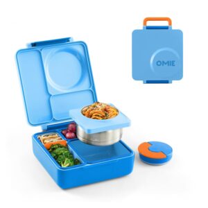 Omie OmieBox Kids Insulated Leakproof Bento Lunch Box with Food Jar