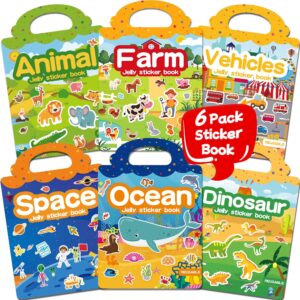 Reusable Sticker Book for Toddlers