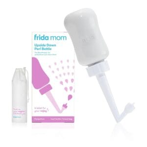 Frida Mom Upside Down Peri Bottle Sprayer for Postpartum Care w/ Bag