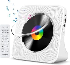 Gueray CD Player Portable Bluetooth Desktop CD Players for Home