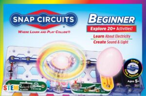 SNAP CIRCUITS Beginner SCB-20 STEM Electronics Toy for Kids Ages 5-9