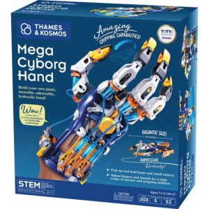 Thames & Kosmos Mega Cyborg Hand STEM Experiment Kit | Build Your