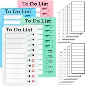 4 Pieces Sliding Routine Chart